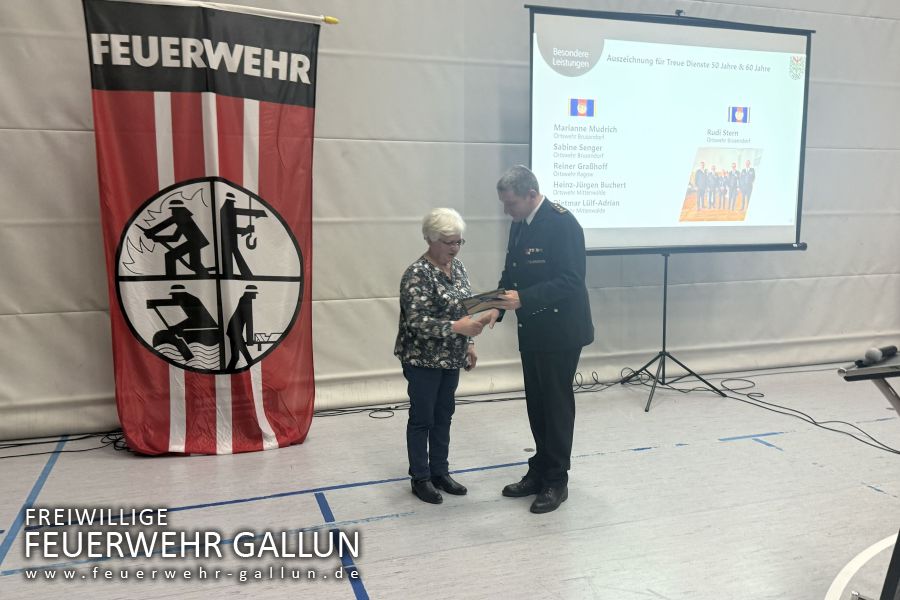 Jahreshauptversammlung der FF Stadt Mittenwalde